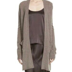 ATM Longline Cashmere Open Cardigan